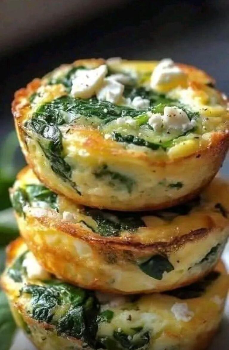 Spinach & Feta Egg Muffins