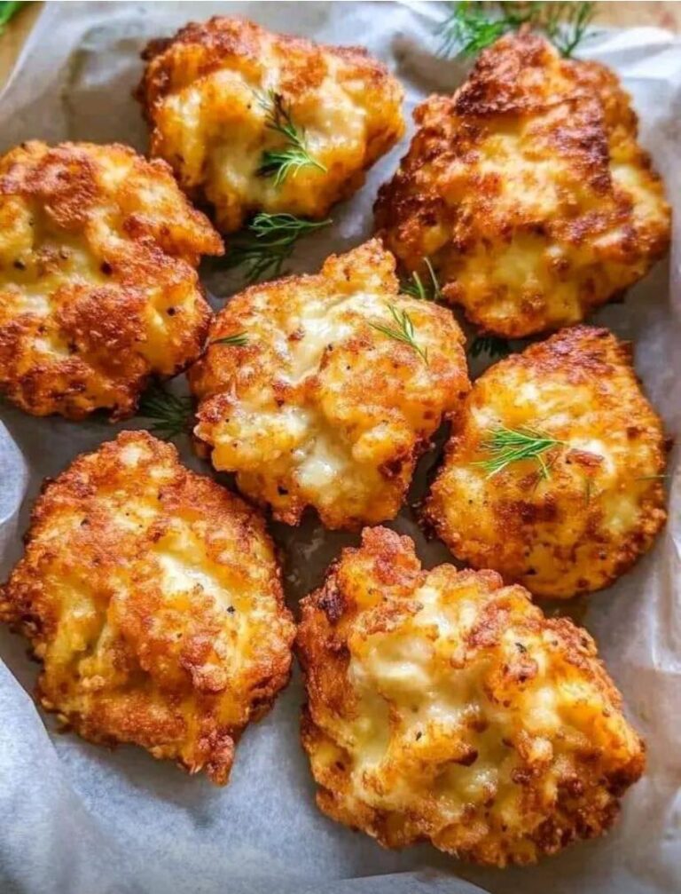 Golden Chicken Fritters