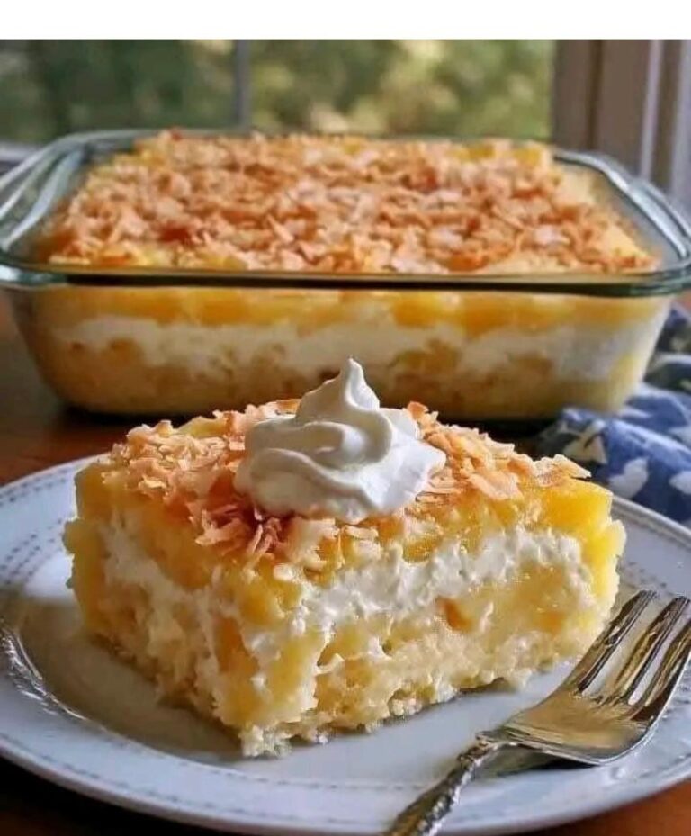 Pineapple Coconut Dream Dessert